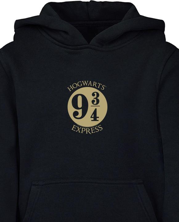 Immagine prodotto Absolute Cult Harry Potter - Felpa con cappuccio per bambini con stampa Chibi Gold Foil Basic - 124517 (146, 152)