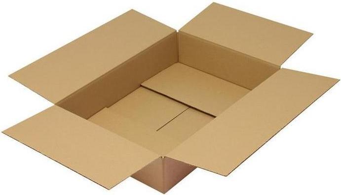 Produktbild Transpak Faltkarton 1-wellig Masse 610x430x120mm A2 Qualität 1.30 C braun braun (25 x)