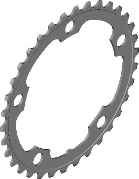 Image du produit Shimano Plateau de pédalier SORA FC-3550 34 dents noir (34)