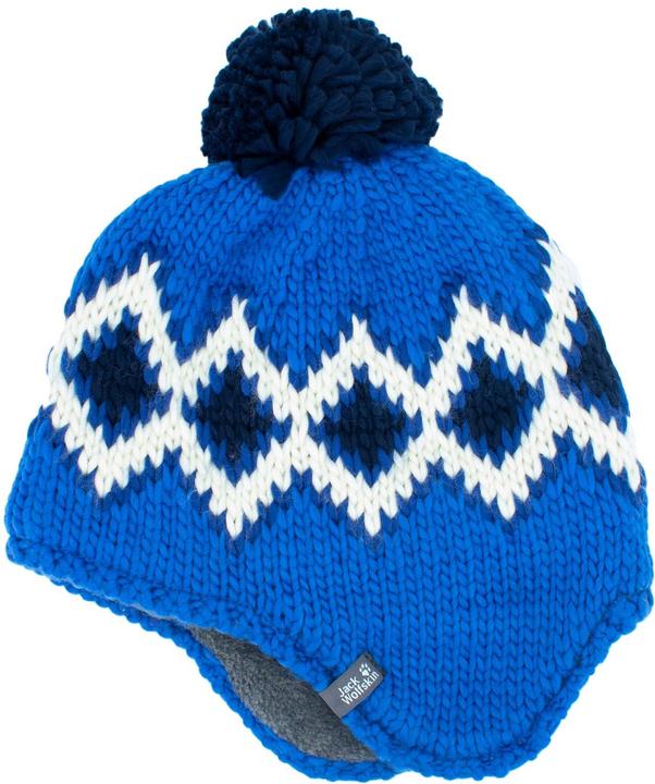 Actual product image Jack Wolfskin Diamond Knit Cap Beanie Kids 1905431-1201 (M)