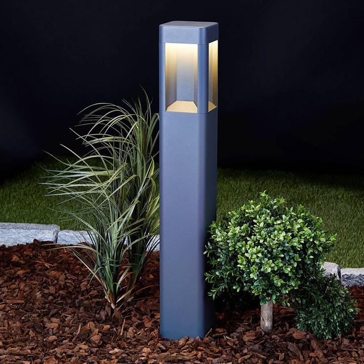 Produktbild Lucande Annika Aussen Garten Leuchte H80 Anthracite (720 lm, IP54)