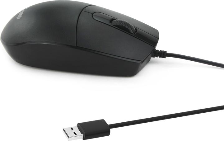 Productafbeelding equip Optische muis USB-C Comp. rechts/linksdraaiend 1,5m zwart (Bedraad)