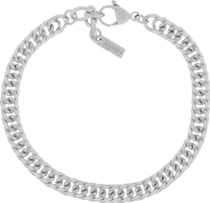 Amen Steel Armband (22 cm, Edelstahl)