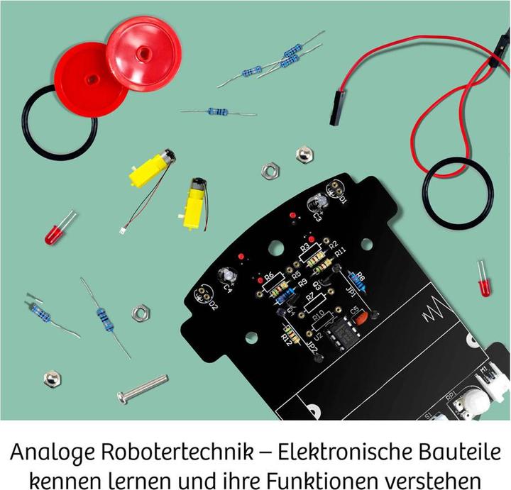 Actual product image Kosmos Experiment Box Line-Follow-Robot