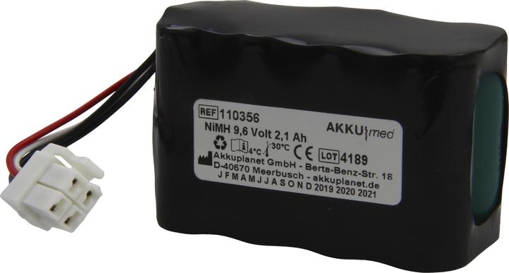 Image du produit XCell NiMH Akku passend für Nihon Kohden Life Scope N Monitor OPV-1500 - X064 (1 pcs, 2100 mAh, Batterie)