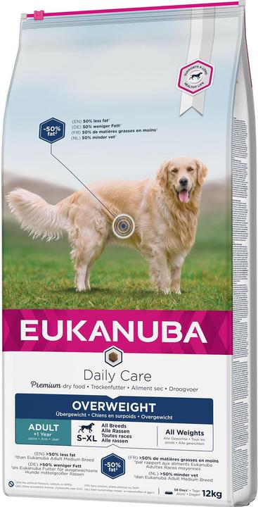 Produktbild Eukanuba Overweight Sterilized 12kg (Adult, 1 Stk., 12000 g)