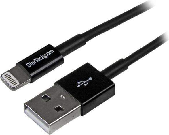 Actual product image StarTech 1m Apple 8 Pin Slim Lightning Connector to USB Cable - USB cable for iPhone / iPod / iPad (1 m, USB 2.0)