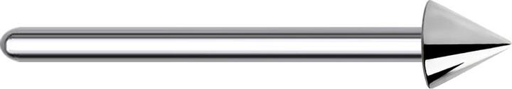 Star Piercing Nasenstecker biegen silber mit Cone (ohne Messing, Chirurgenstahl 316L)