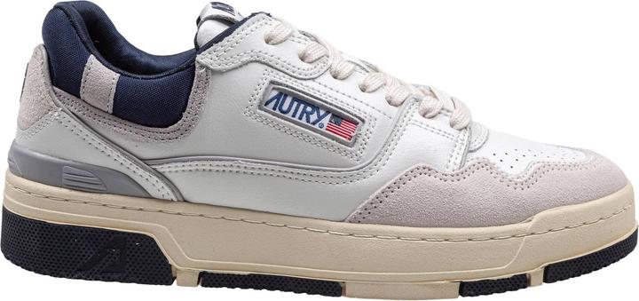 Produktbild Autry sneakers clc low in suede and nubuk white and blue (44)