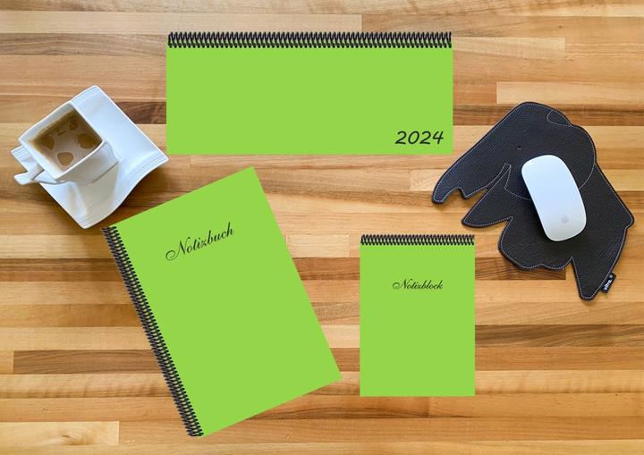 Produktbild Schreibtisch-Set, m. 1 Kalender, m. 1 Beilage, m. 1 Beilage, 3 Teile