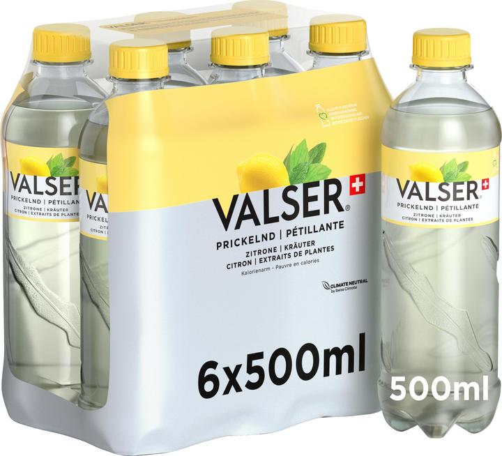 Produktbild Valser Zitrone & Kräuter (6 x 50 cl)
