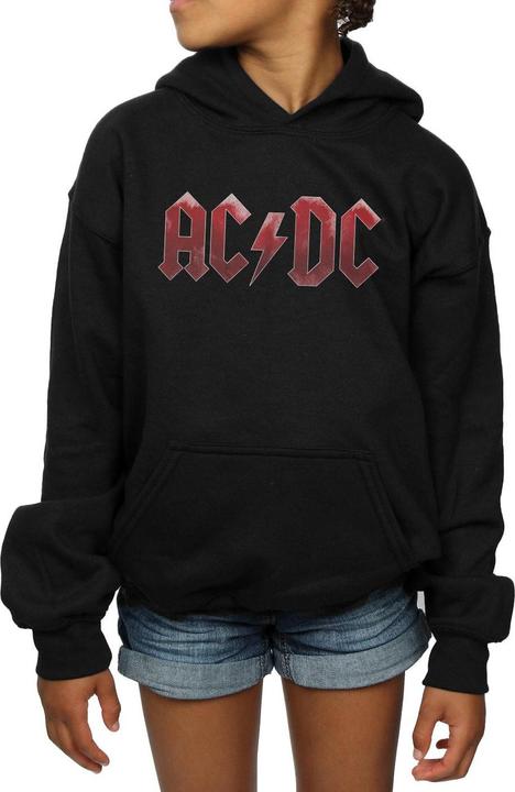 Produktbild AC/DC Red Ice Logo Kapuzenpullover Mädchen (128)