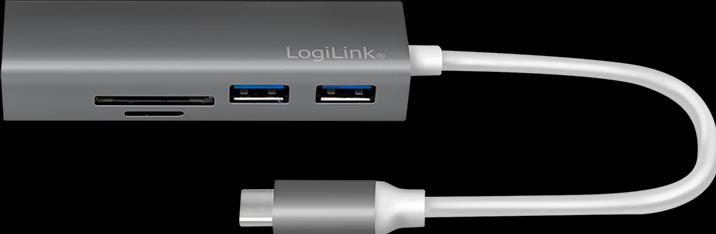 Actual product image LogiLink UA0305 (USB-C, 3 Ports)