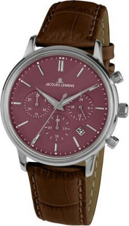 Jacques Lemans Men's Watch 1-209E (Ø 39 mm) (39 mm)