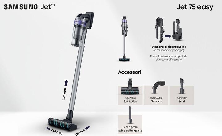 Produktbild Samsung VS20T7533T4 Jet 75 Easy Power Broom