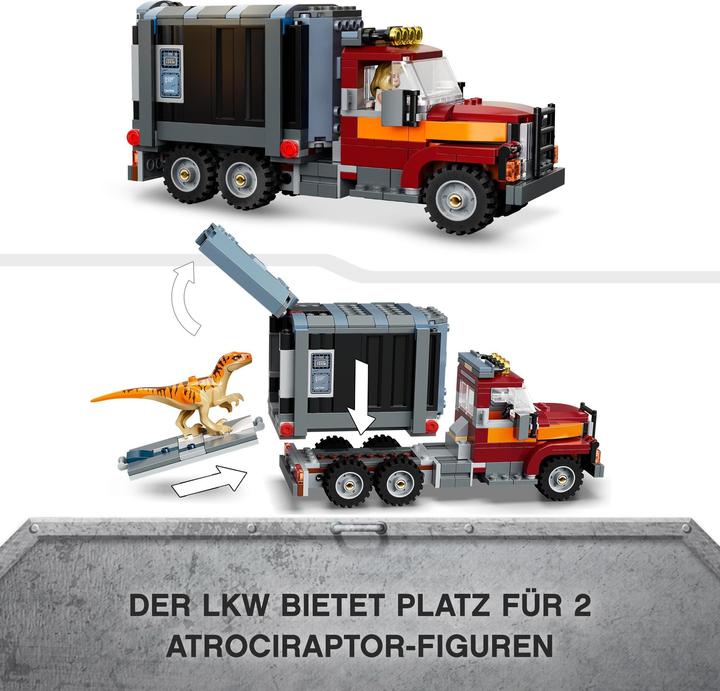 Produktbild LEGO T. Rex & Atrociraptor: Dinosaurier-Ausbruch (76948, LEGO Jurassic World)