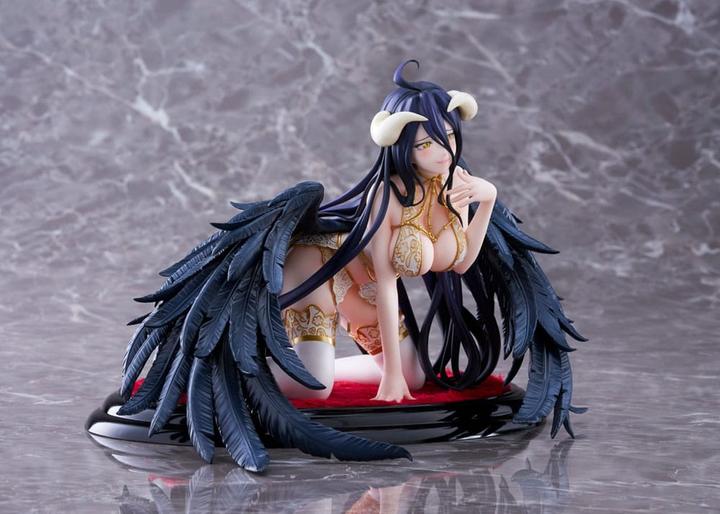 Actual product image Claynel Overlord PVC Statue 1/7 Albedo lingerie Ver. 15 cm