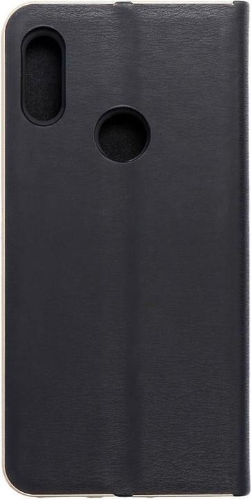 Produktbild Partner Telecom Book case OEM LUNA Book Gold for HUAWEI Y6 2019 black (Huawei Y6 (2019))