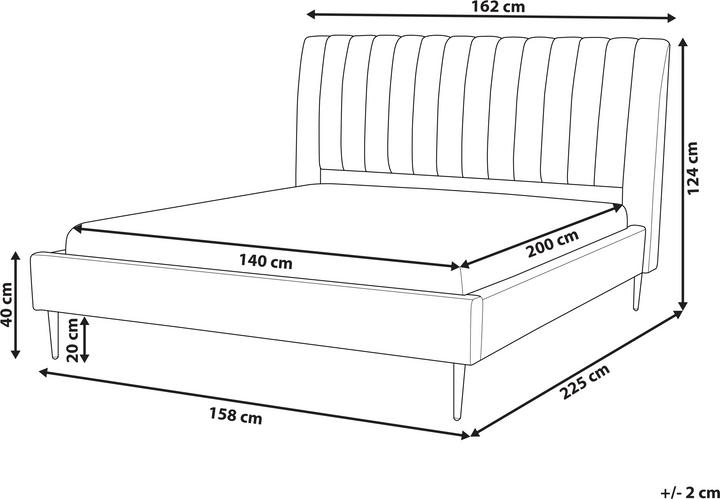 Actual product image Beliani Marville (140 x 200)
