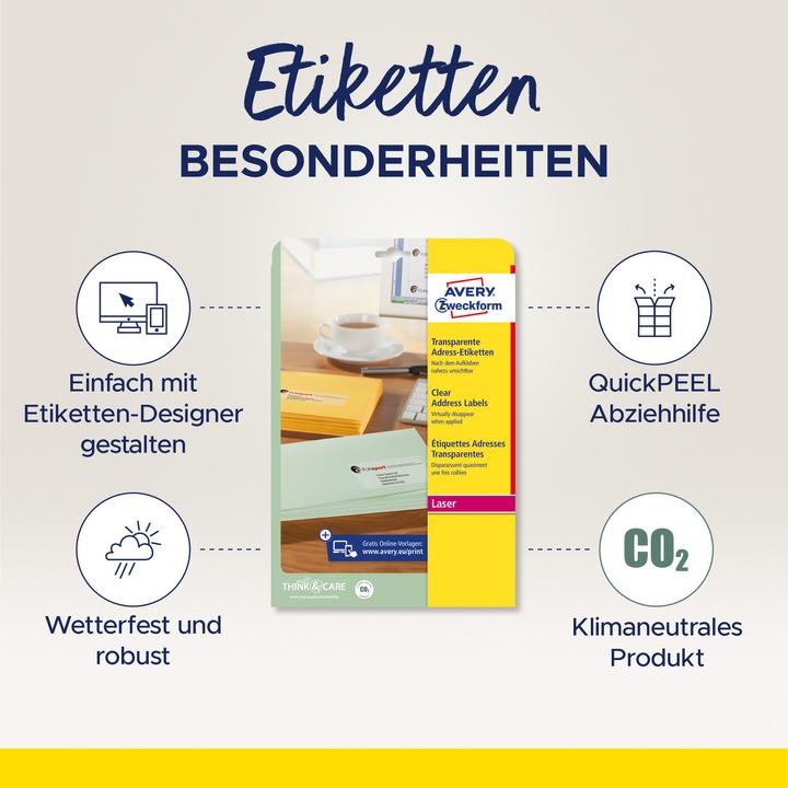 Produktbild Avery Adressaufkleber