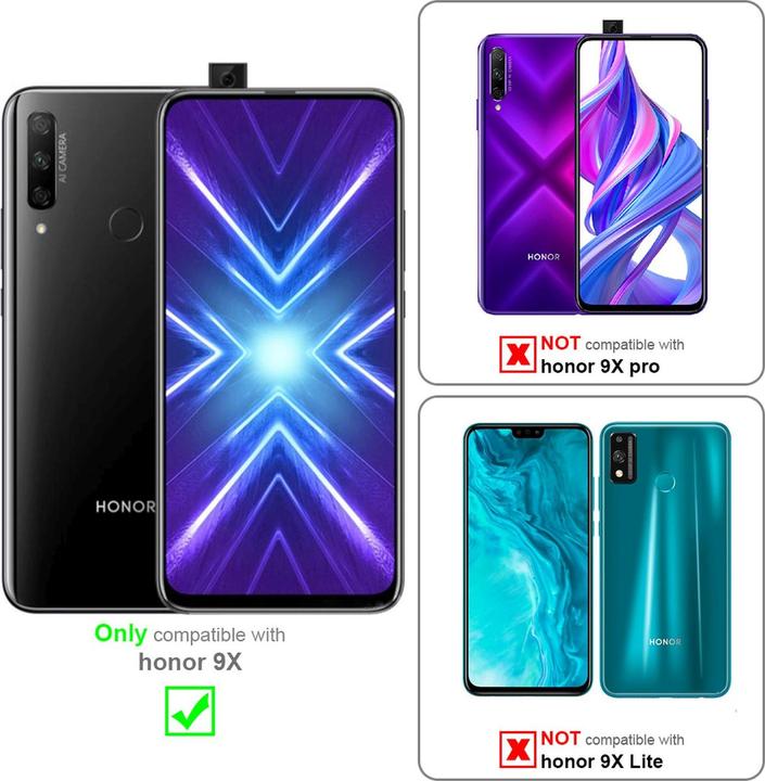 Immagine prodotto Cadorabo Copertina magnetica invisibile del libro (Honor 9X)
