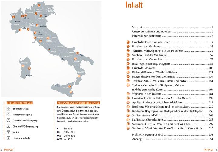 Produktbild Womo & weg: Italien – Die schönsten Touren von den Alpen bis Sizilien (Deutsch, Peter Höh, Gaby Gölz, Michael Moll, 2023)