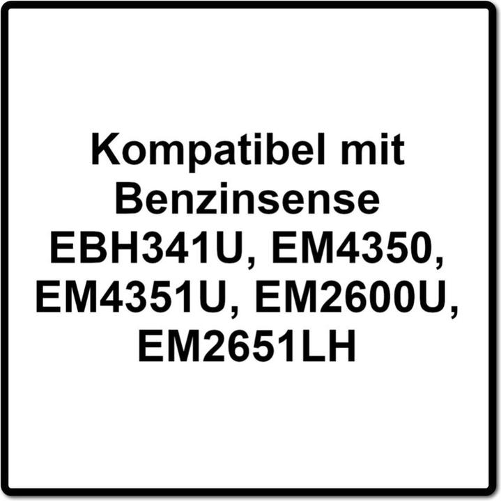 Produktbild Makita 2-Fadenkopf Tap&Go Ø 130 mm 2,4 mm ( 191D93-3 ) für Benzinsense EBH341U, EM4350, EM4351U,... (Rasenmäher, Trimmerfaden + Fadenspule)