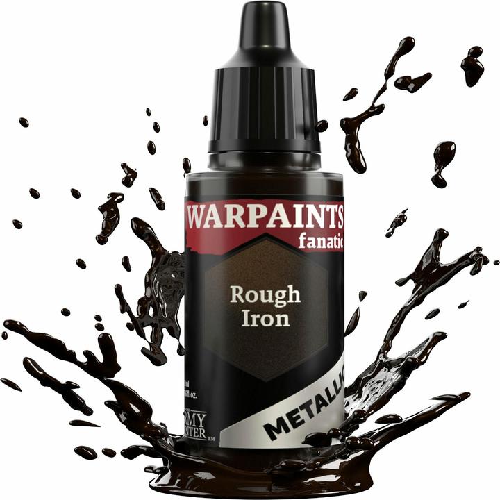 Image du produit The Army Painter Peinture métallique Warpaints Fanatic Metallic : Rough Iron 18 ml