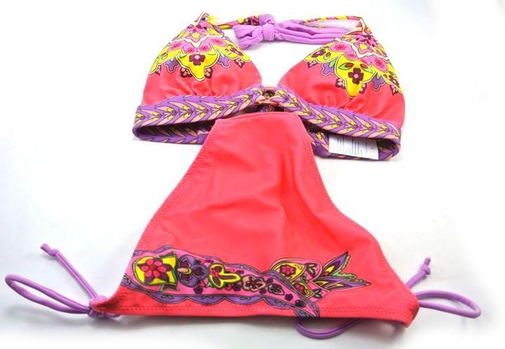 Actual product image Hermex Bikini Victoria Colored Floral Pattern / Size S (S)