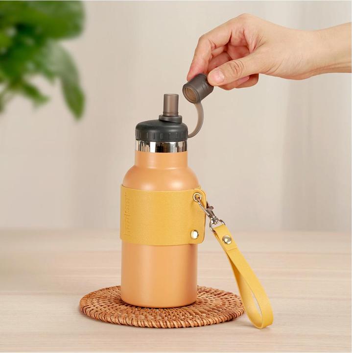 Produktbild Haakaa Easy-Carry Thermalflasche Kinder - Orange (350 ml)