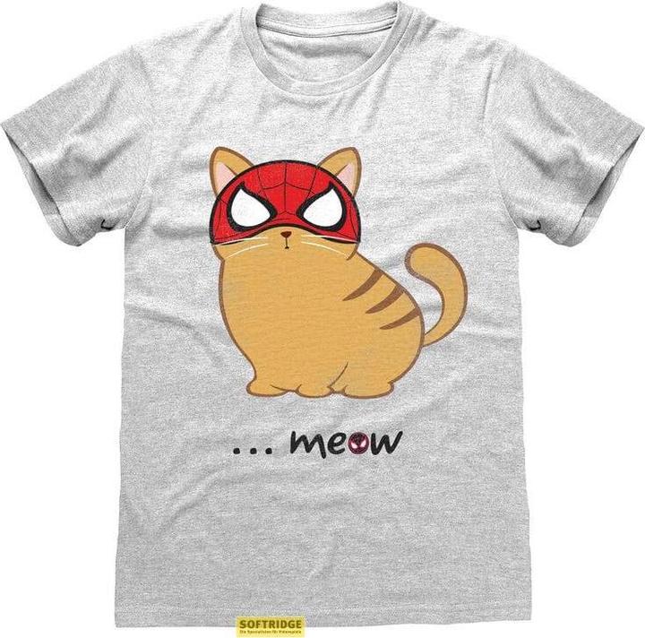 Heroes Inc Spider-Man Miles Morales Video Game T-Shirt Meow (M) (M)