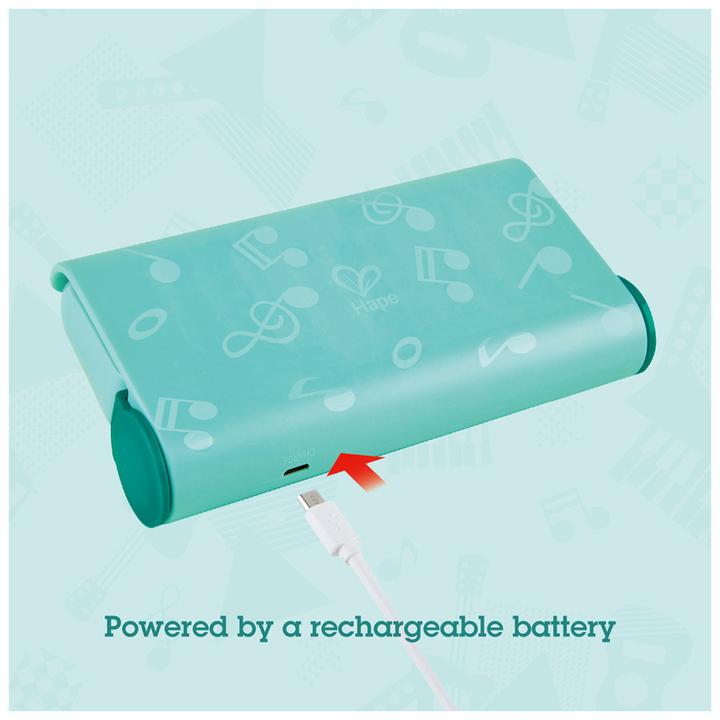 Actual product image Hape Bright learning harmonica (English, German)