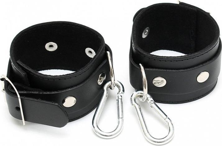 Produktbild Rimba Erotische Mode ra7632 Verstellbare schwarze Leder Manschetten