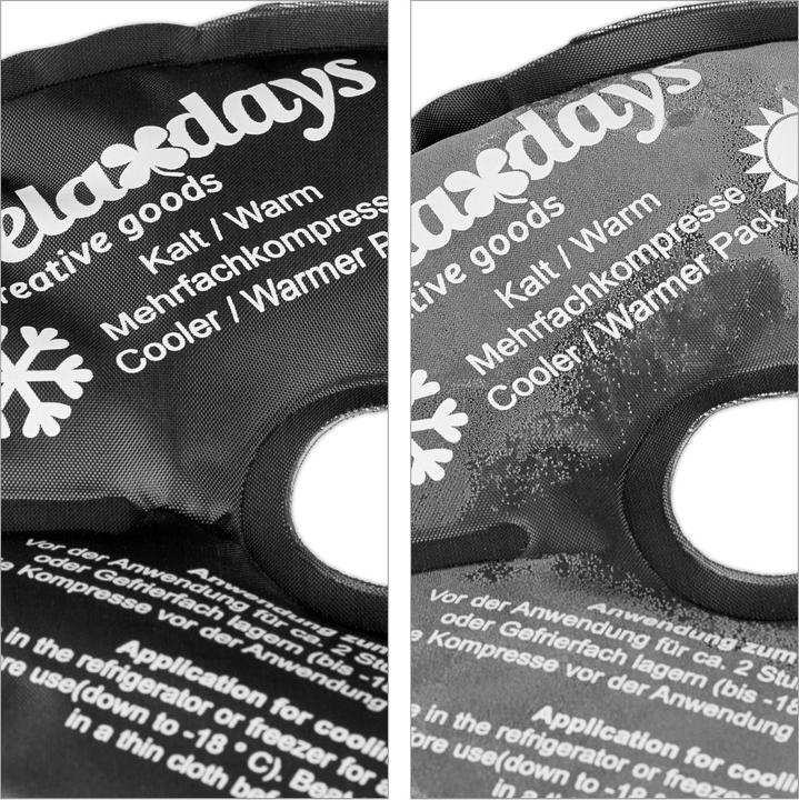 Produktbild Relaxdays 4x Knie-Kühlpads (4 x, 110 g)