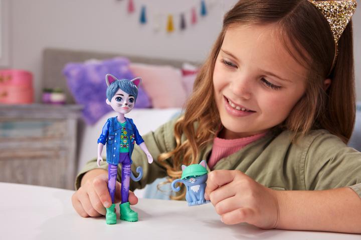 Actual product image Enchantimals GLAM PARTY™ COLE CAT™ Doll