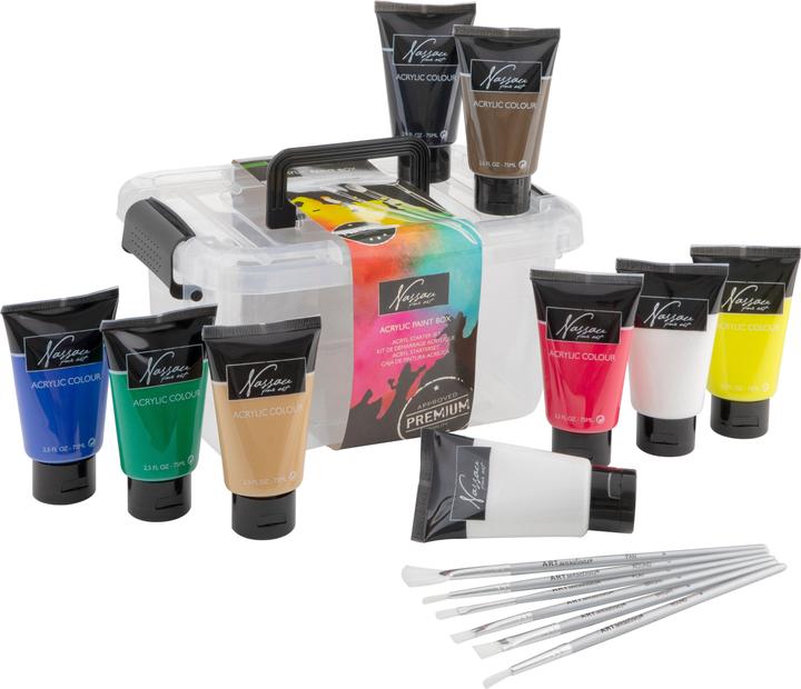 Immagine prodotto Grafix Starter Set acrilico con 6 pennelli
