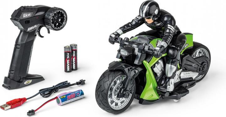 Carson RC Devil Bike 100% RTR green