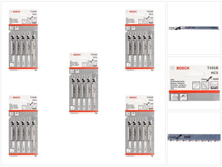 Productafbeelding Bosch Professional Zubehör Decoupeerzaagblad T 101 B, Schoon