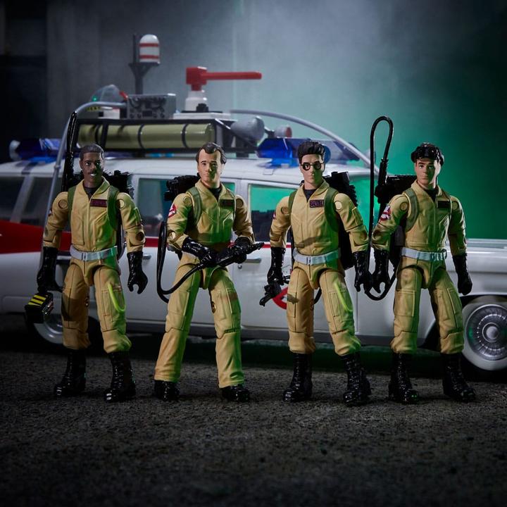 Produktbild Hasbro Ghostbusters Plasma Series Actionfiguren 4er-Pack 40th Anniversary 10 cm