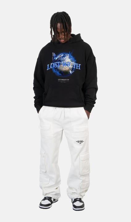Immagine prodotto Lost Youth FELPA CON CAPPUCCIO "MONDO" - 21651 (4XL)