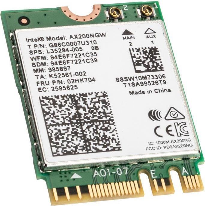 Produktbild Intel AX200.NGWG mit vPro (M.2 A Key, M.2 E Key)