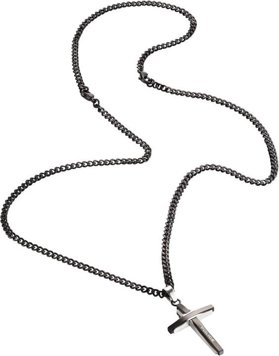Police Glaze necklace (Stainless steel)