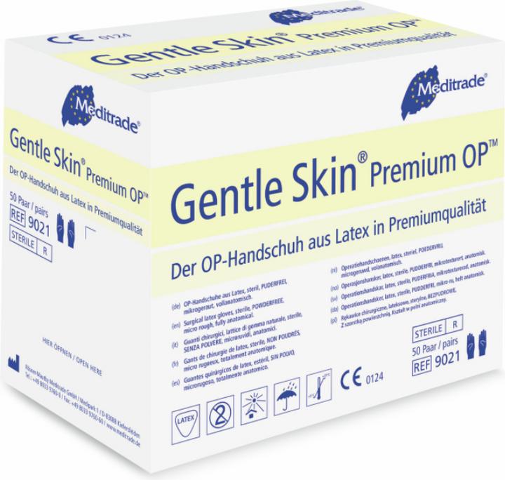 Actual product image Meditrade Gentle Skin Premium Standard surgical gloves powder free sterile (7)