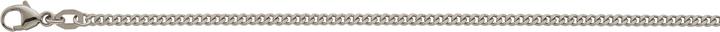 Bijou Classic Collier Panzer geschliffen 40 cm (Silber)