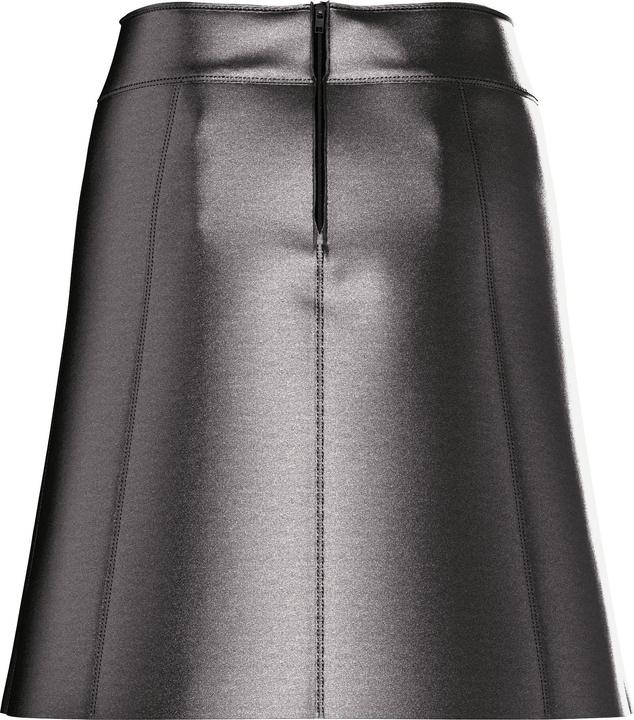 Actual product image Selected Femme Metallic Lederminirock (34)