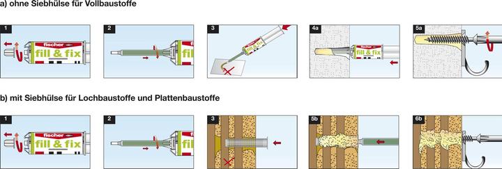 Image du produit Fischer Cheville liquide Fill & Fix (1 pcs)