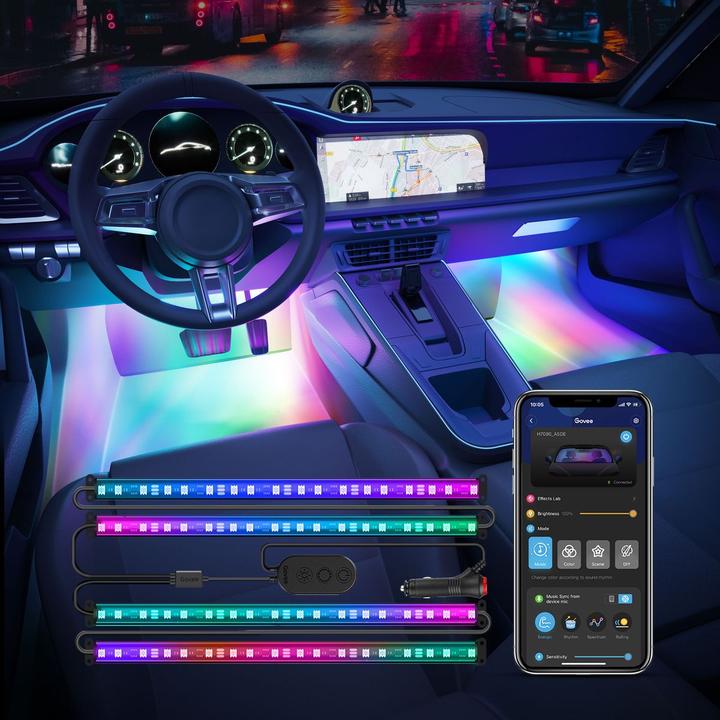 Actual product image Govee Car interior lighting