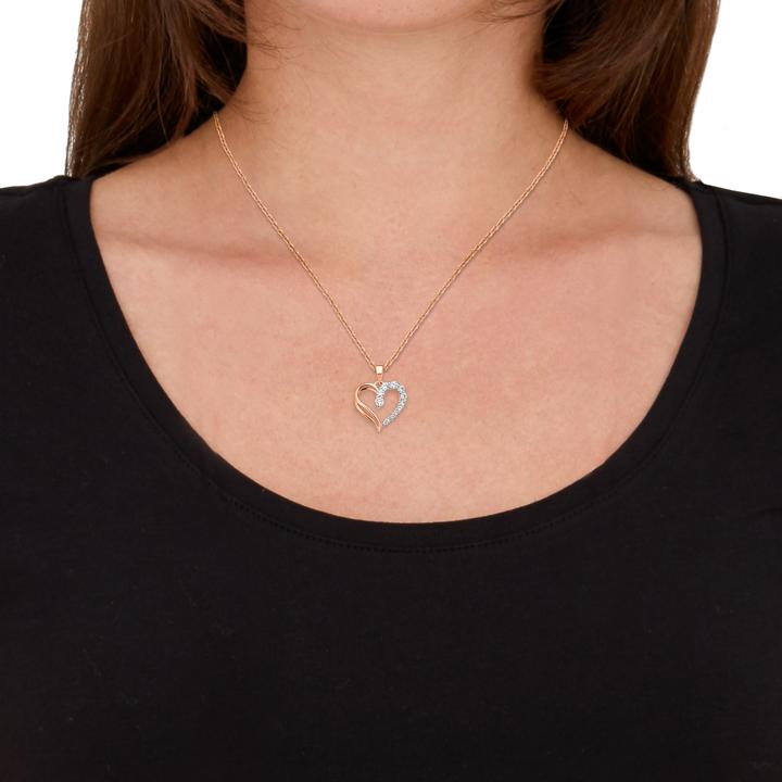 Immagine prodotto Amor Catena di ancoraggio lunga 45 cm con pendente a forma di cuore (Argento)