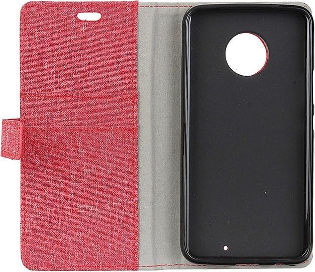 Actual product image MU Classic Leather/fabric cover (Motorola Moto X4)