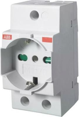 Immagine prodotto ABB Italian dual standard Din Rail Socket